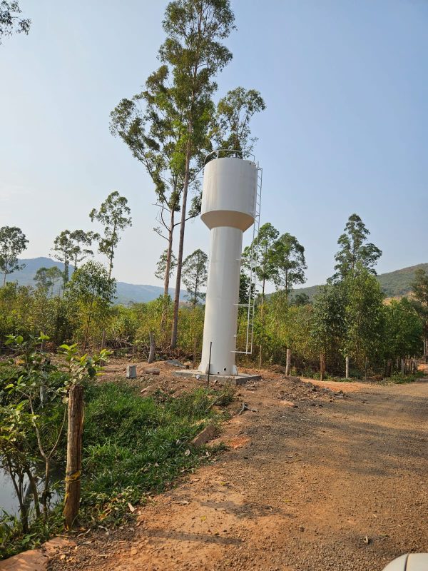 Caixa Tipo Taça Coluna cheia